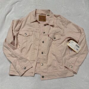 Levi's Size M Pink Denim Jacket